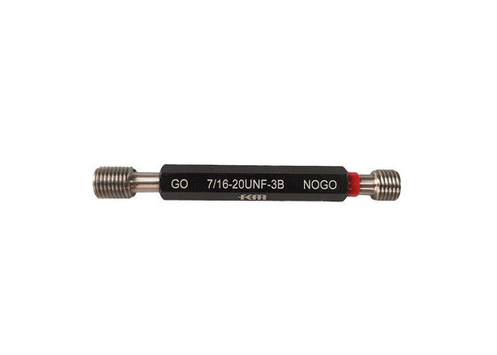 Customized Measuring Tools 7/16-20 UNF-3B Thread Plug Gauge for Checking Threaded with Standard Thread Gauges