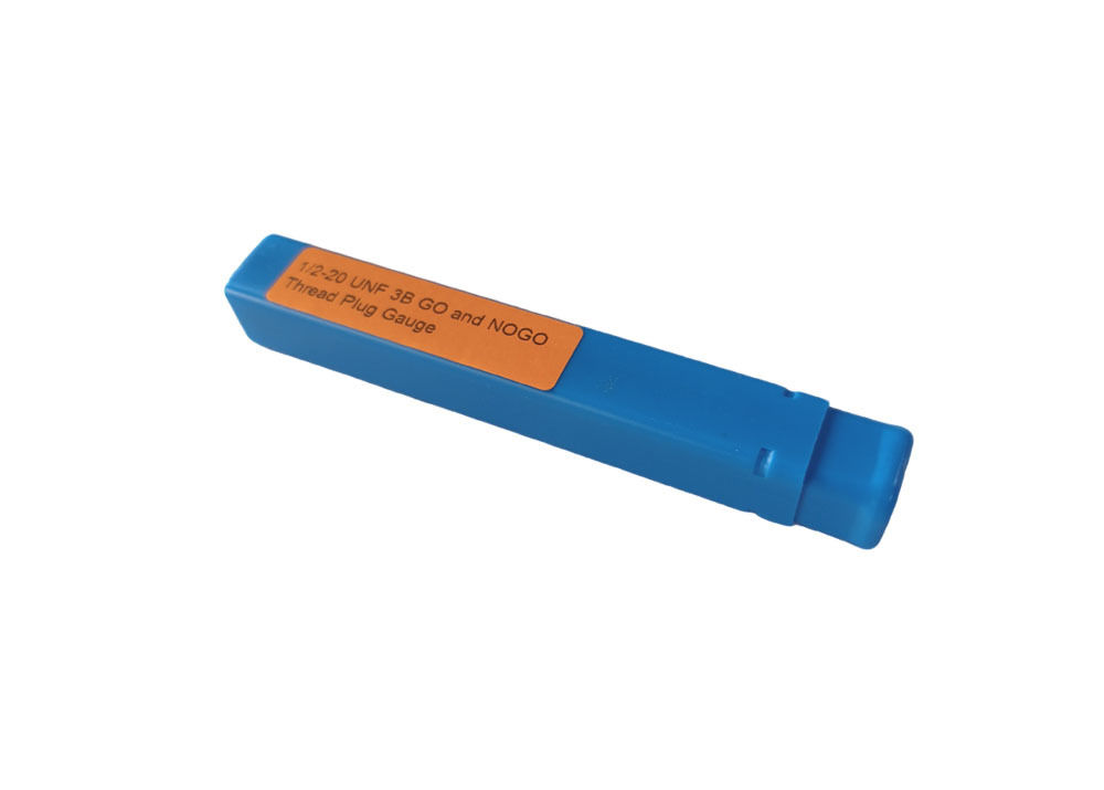 1/2-20 UNF-3B Plug Thread Gauge with Go/No Go Type For Thread Measurement and Verification Instruments