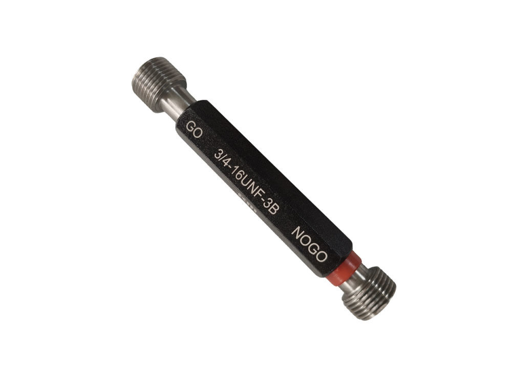 3/4-16 UNF-3B Thread Plug Gauge For Checking Threaded Or Tapped Holes With Calibration Certificate