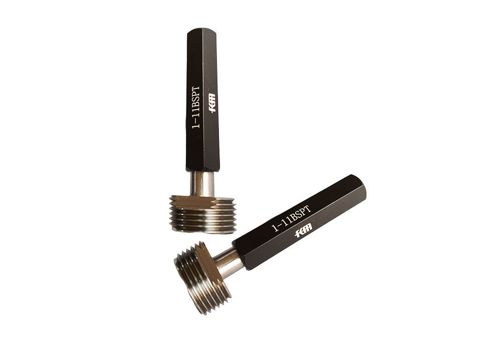 1"-11 BSPT Pipe Taper Thread Plug Gauge Measuring Tool for Oil Industry in British Standard Applications