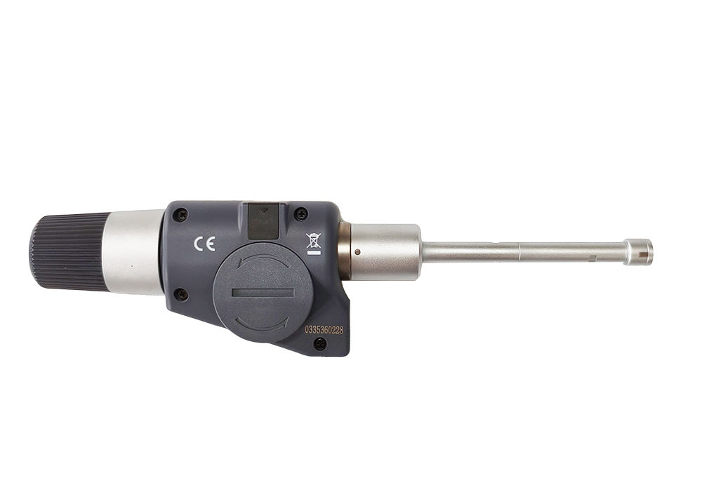 8-10mm Three Point Internal Micrometer with IP54 Protection and Digital Readout Display with Extension Rod 100mm