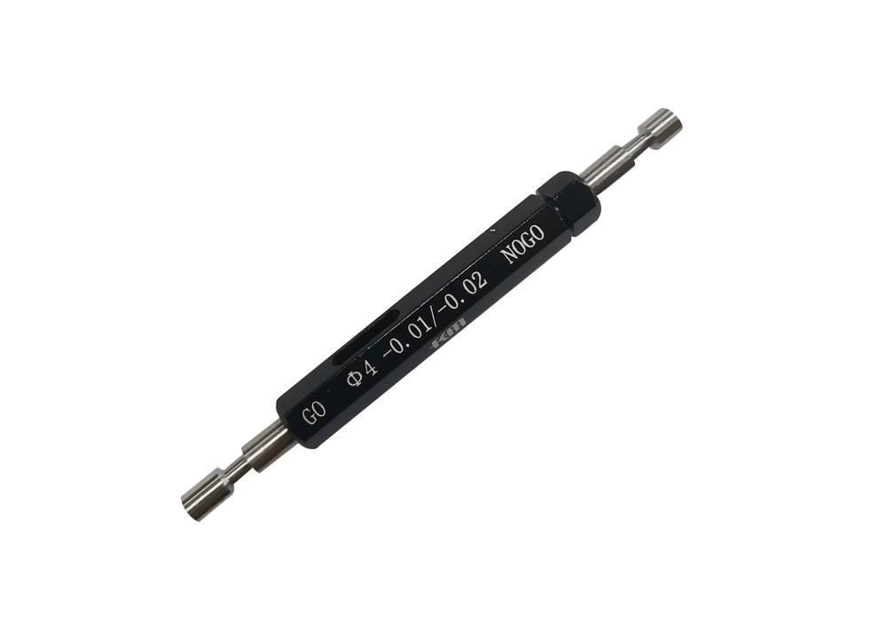 ø 4 -0.01/-0.02 Plain GO and NO GO Plug Gauges for Checking the Size and Accuracy of Holes and Bores