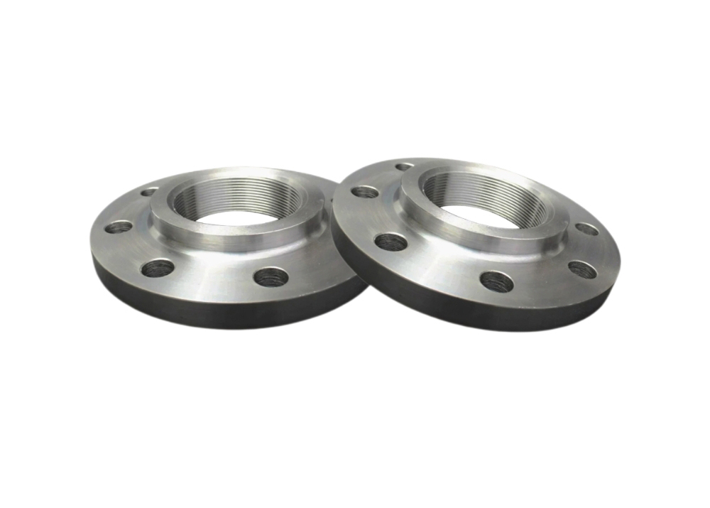 High-Pressure ASME Threaded Titanium Flange for Petrochemical and Gas Applications