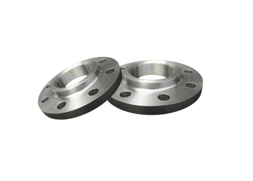 High-Pressure ASME Threaded Titanium Flange for Petrochemical and Gas Applications