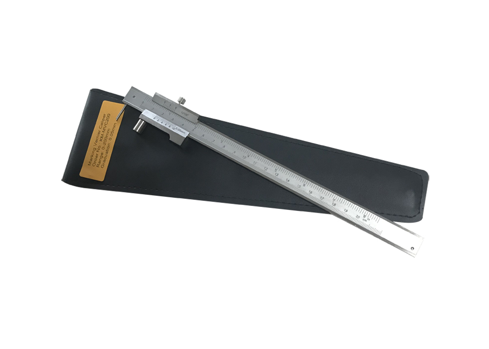 0-200mm Marking Vernier Caliper With Carbide Scriber Parallel Marking Gauge Ruler Measuring Instrument