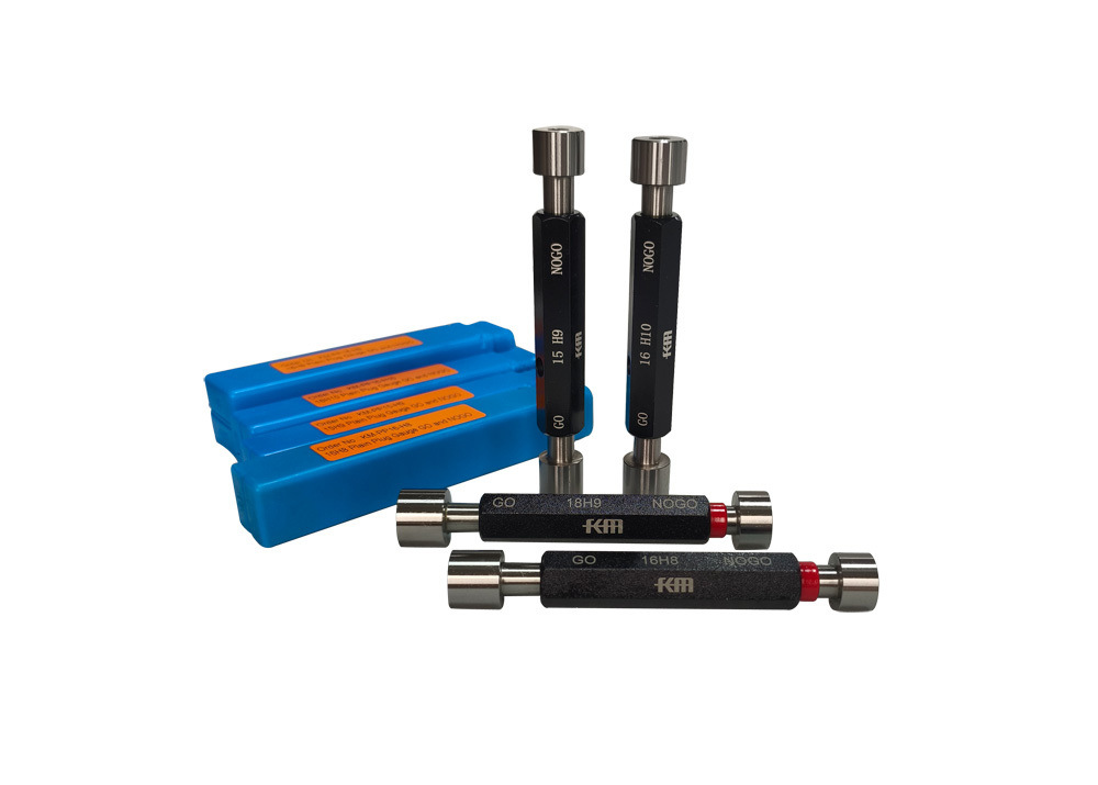Precision Plain Plug Gauge GO and NOGO Set for Hole Size Inspection