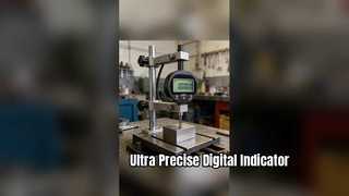 Степень защиты IP65, высокая точность, электронный цифровой индикатор 0-12,7 мм/0-0,5 дюйма с разрешением 0,0005 дюйма